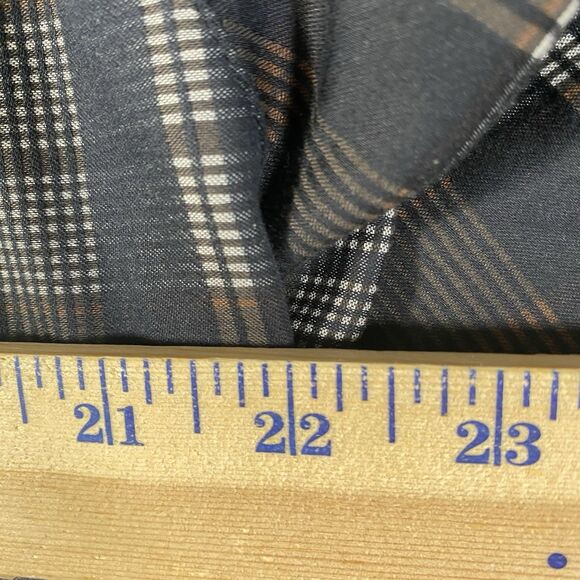 Haupt Men's Plaid Button Front Shirt Size Medium 39/40  15.5 - Picture 12 of 13